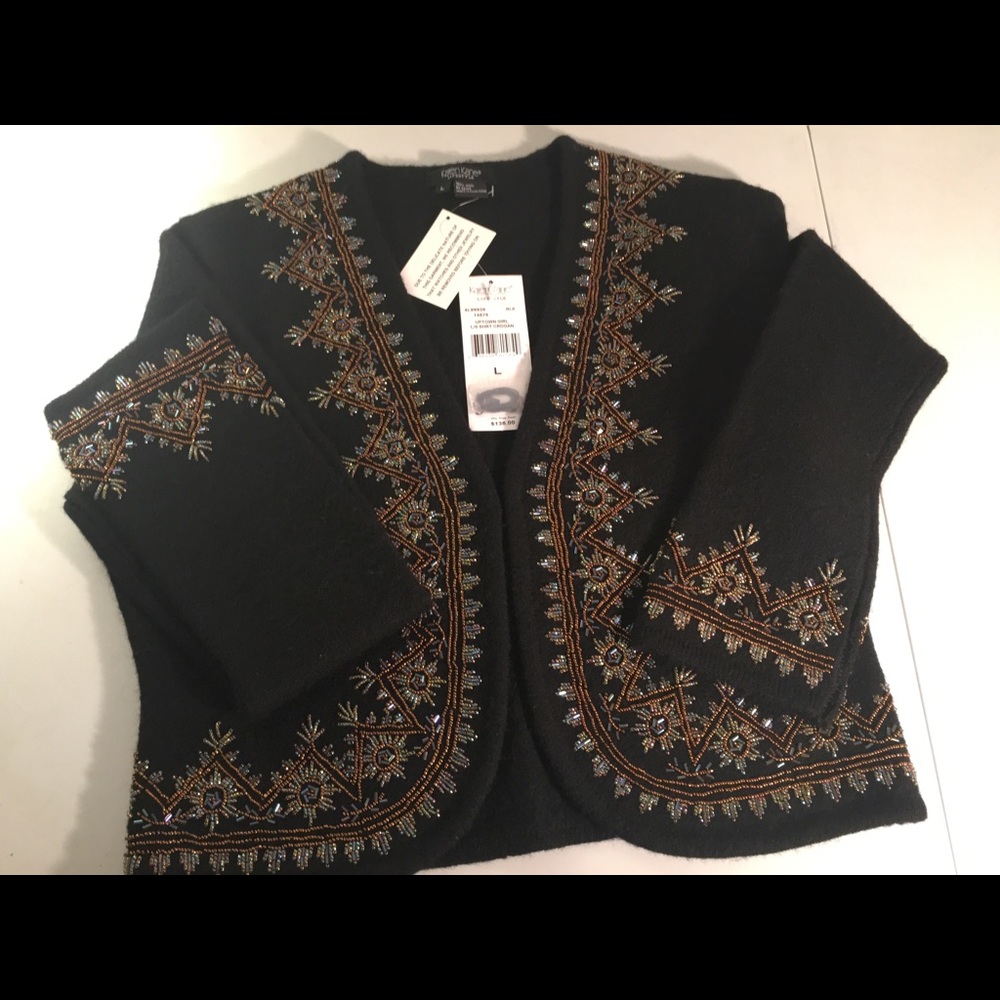 Ladies timeless sweater jacket